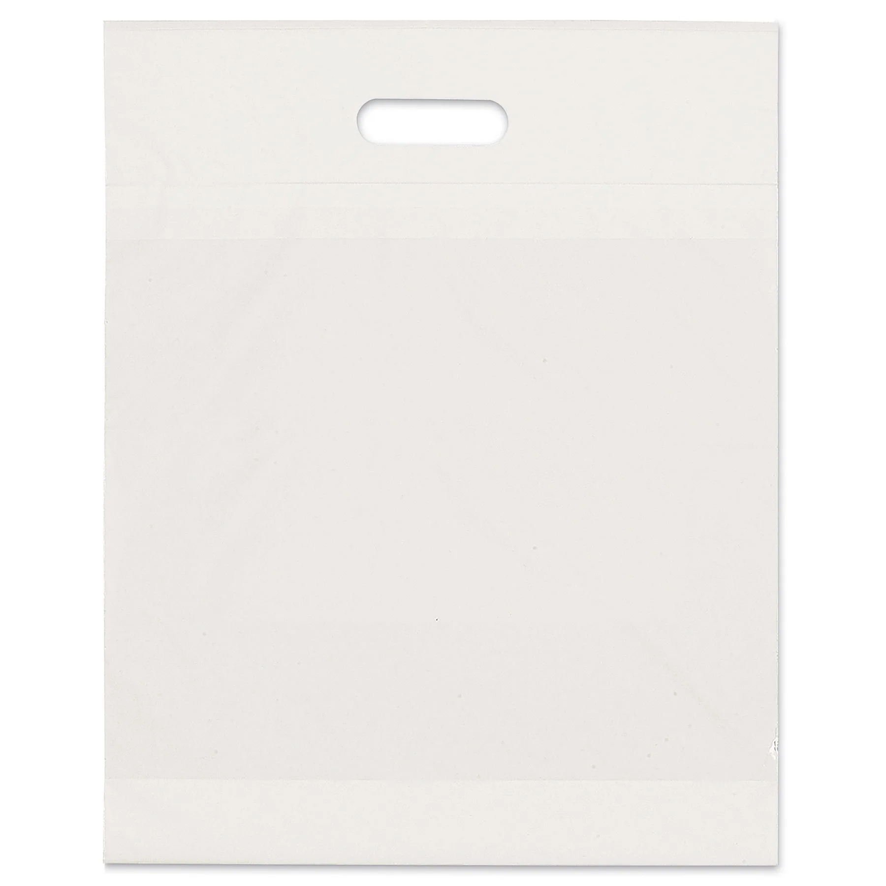 Eco Die Cut Handle Bag - Flexo Ink Print (15" x 19" x 3") view 2