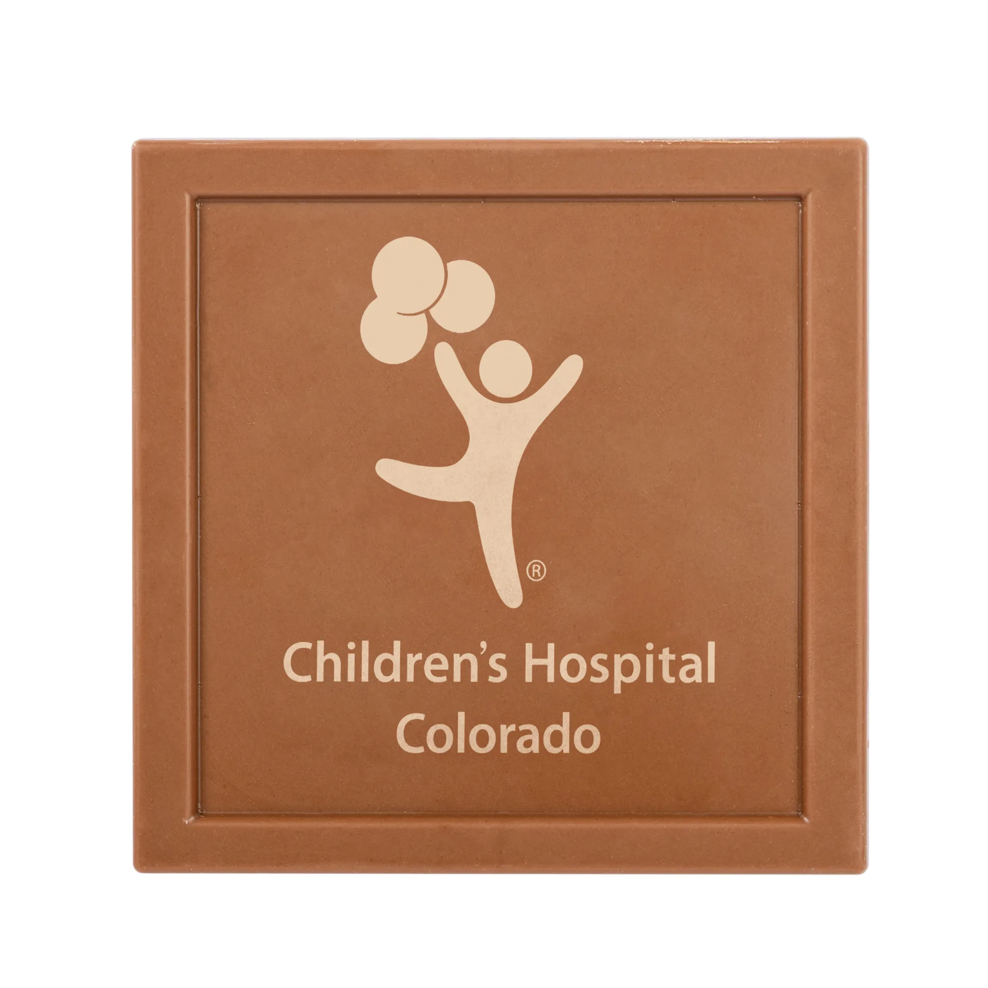 Etched Milk Chocolate Bar with Full color Band view 2