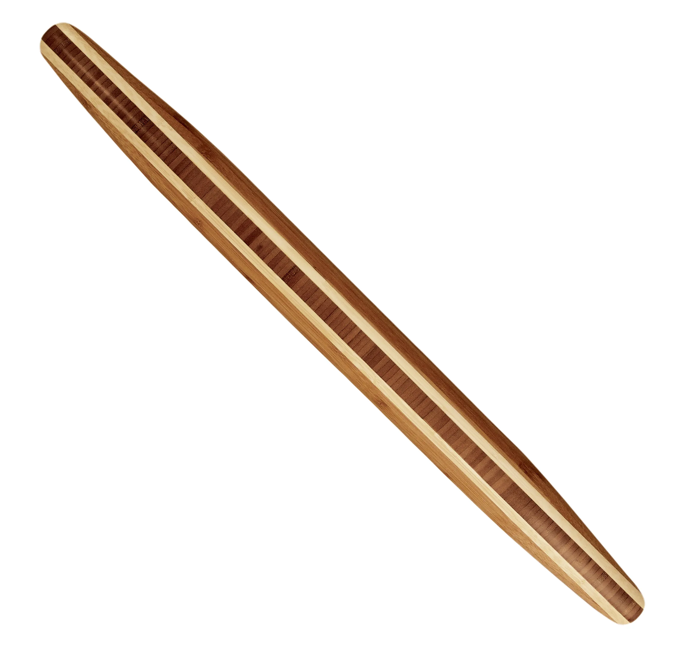 Bamboo Tapered Rolling Pin w/ Inlay view 2