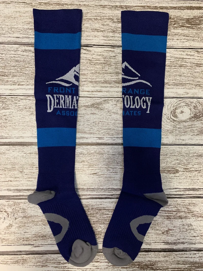 Custom Knitted Compression Sock view 2