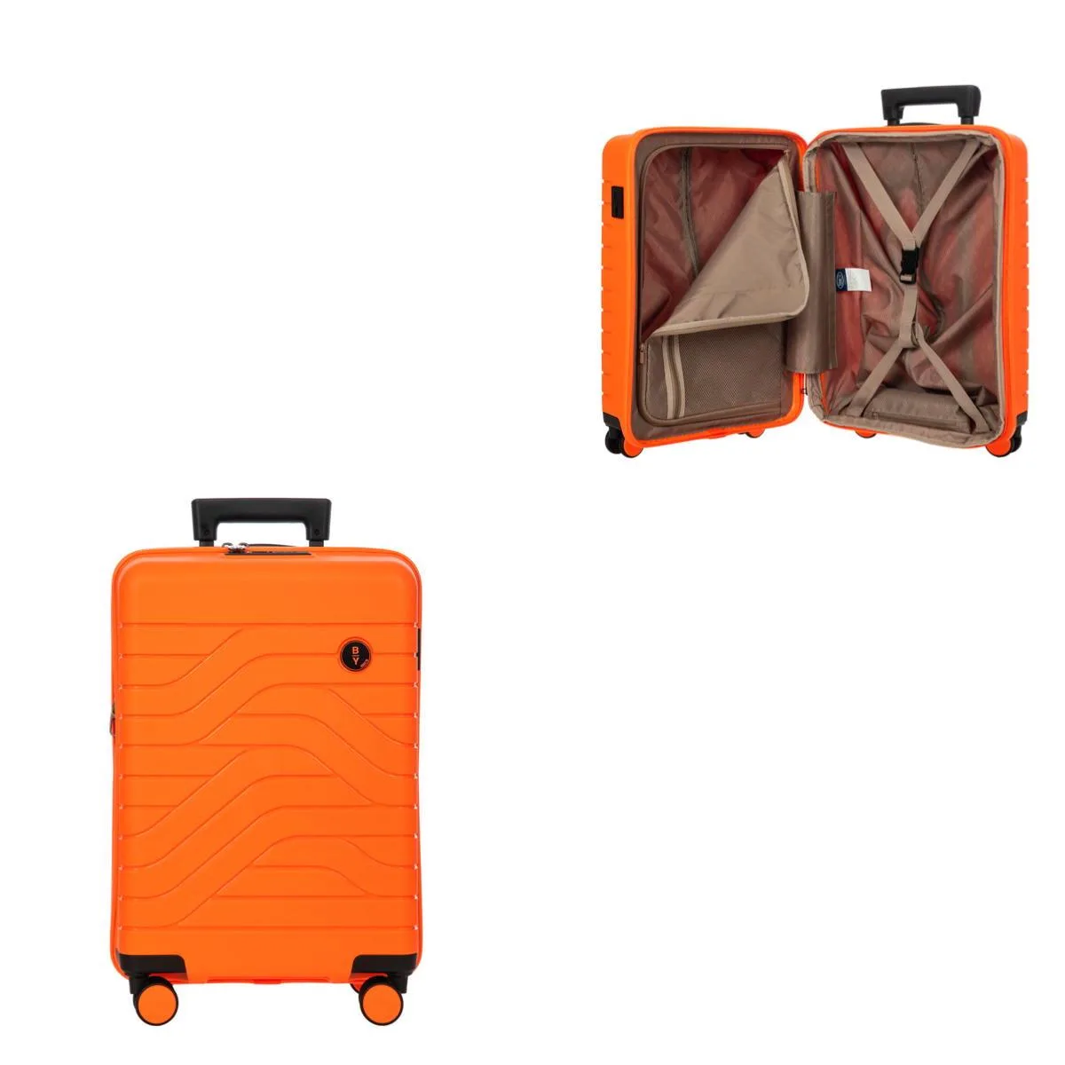Bric's By Ulisse 21" Expandable Spinner Luggage - Orange
