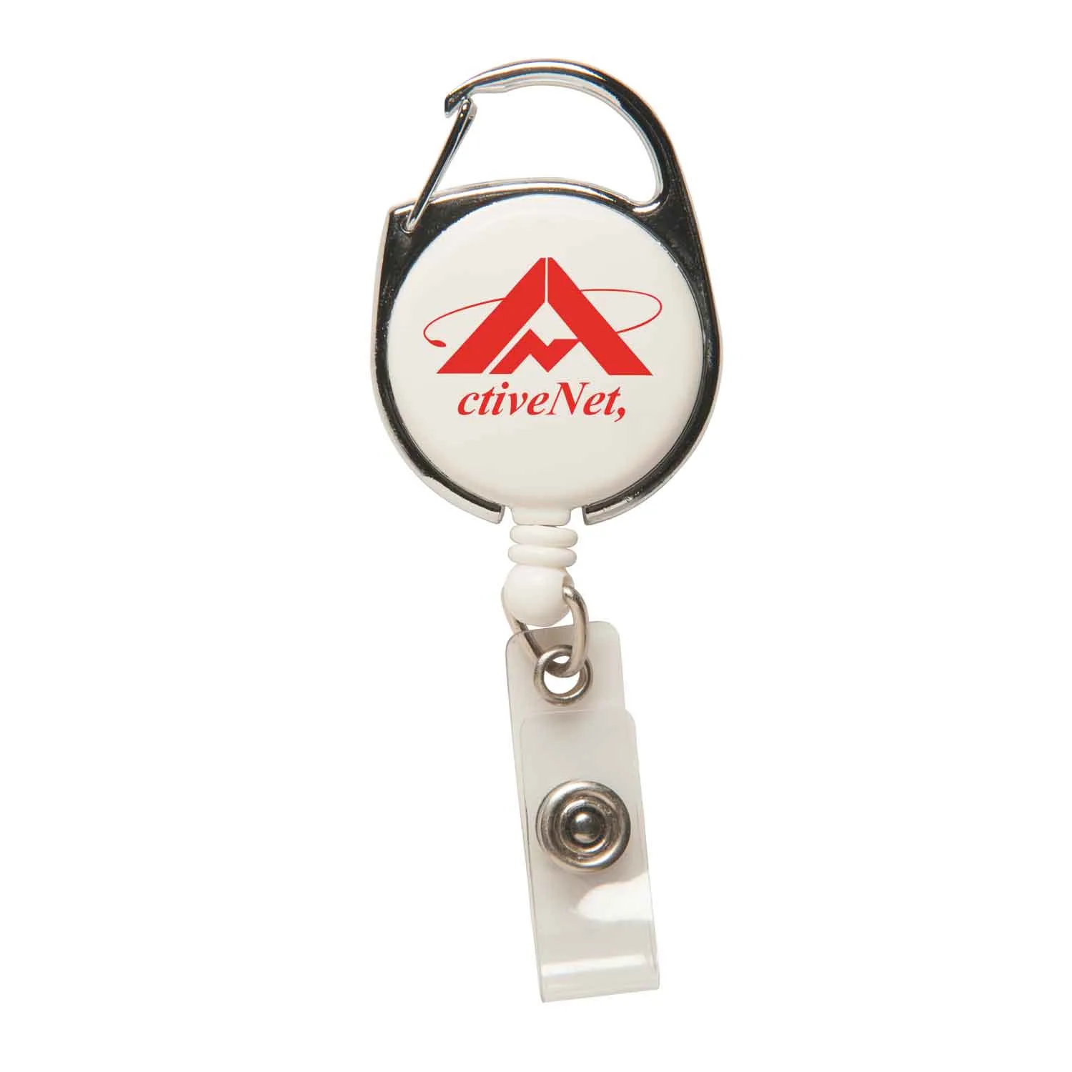 Badge Reel with Carabiner view 5