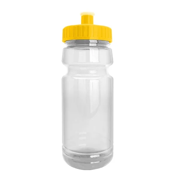 Wheely 24oz Transparent Bike Bottle w/Push-Pull Lid view 3