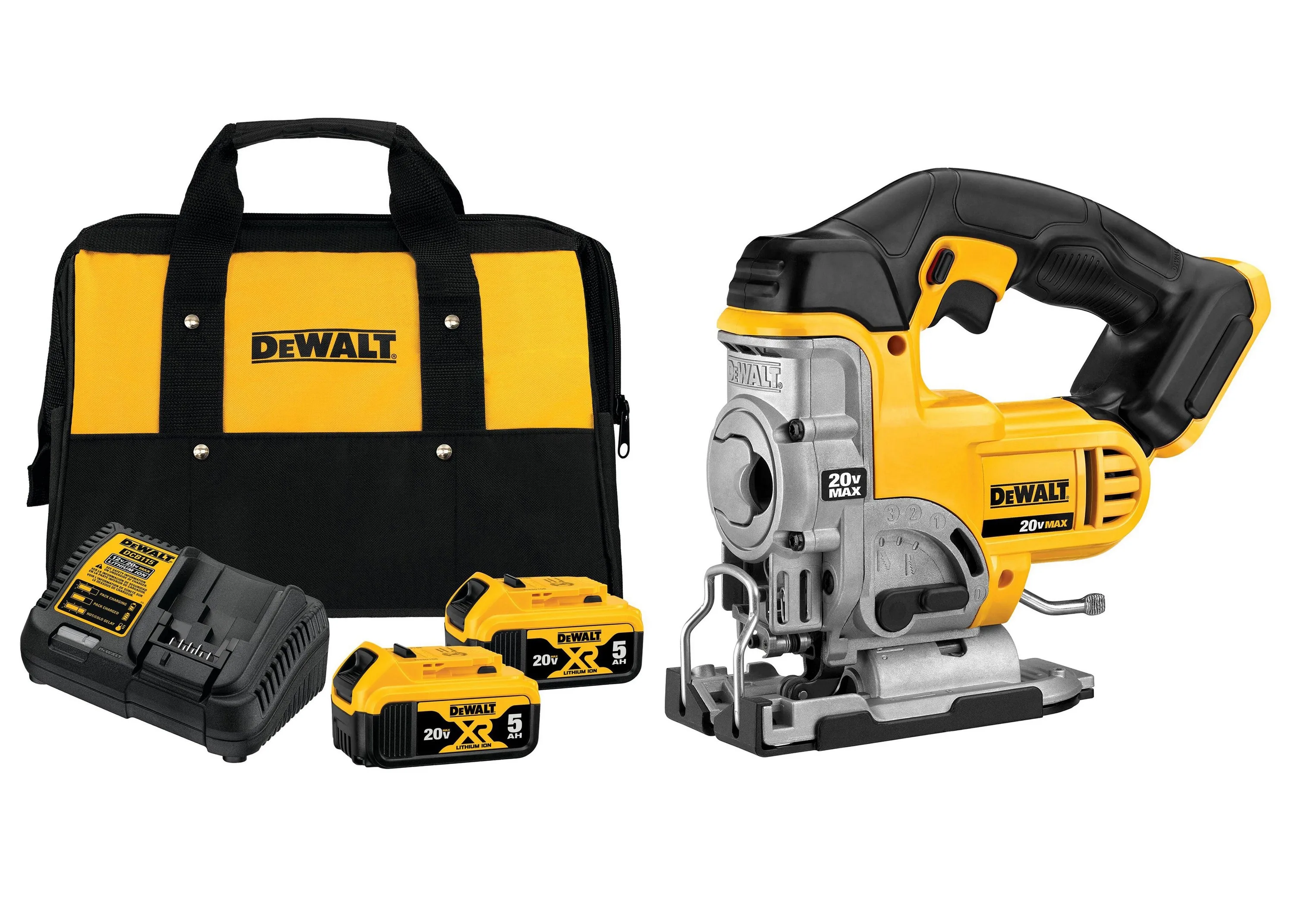 DeWalt 20V Max Jig Saw W/ Battery & Charger Kit