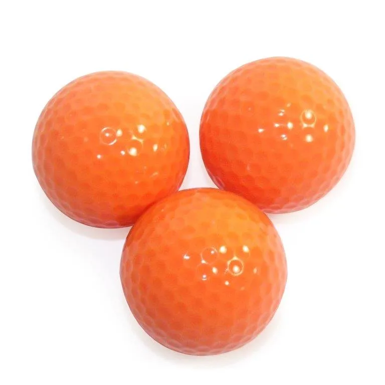 Orange Golf Balls view 2