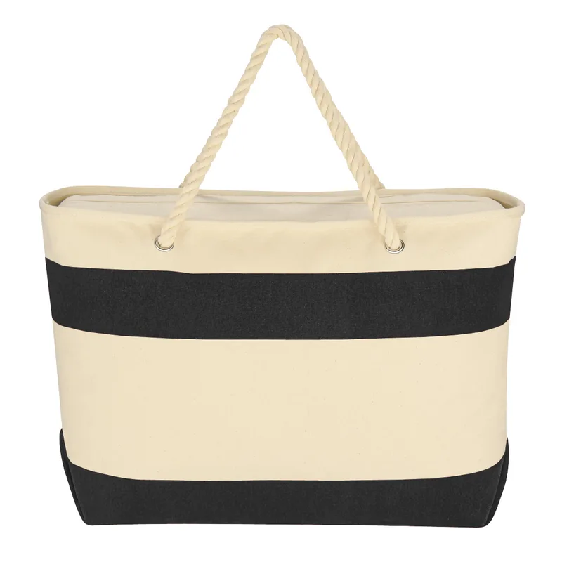 Large Cruising Tote Bag With Rope Handles view 2