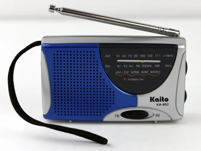Kaito Emergency Radios & Wireless Mics Ultra Compact Am/Fm Radio Telescopic Antenna Speaker