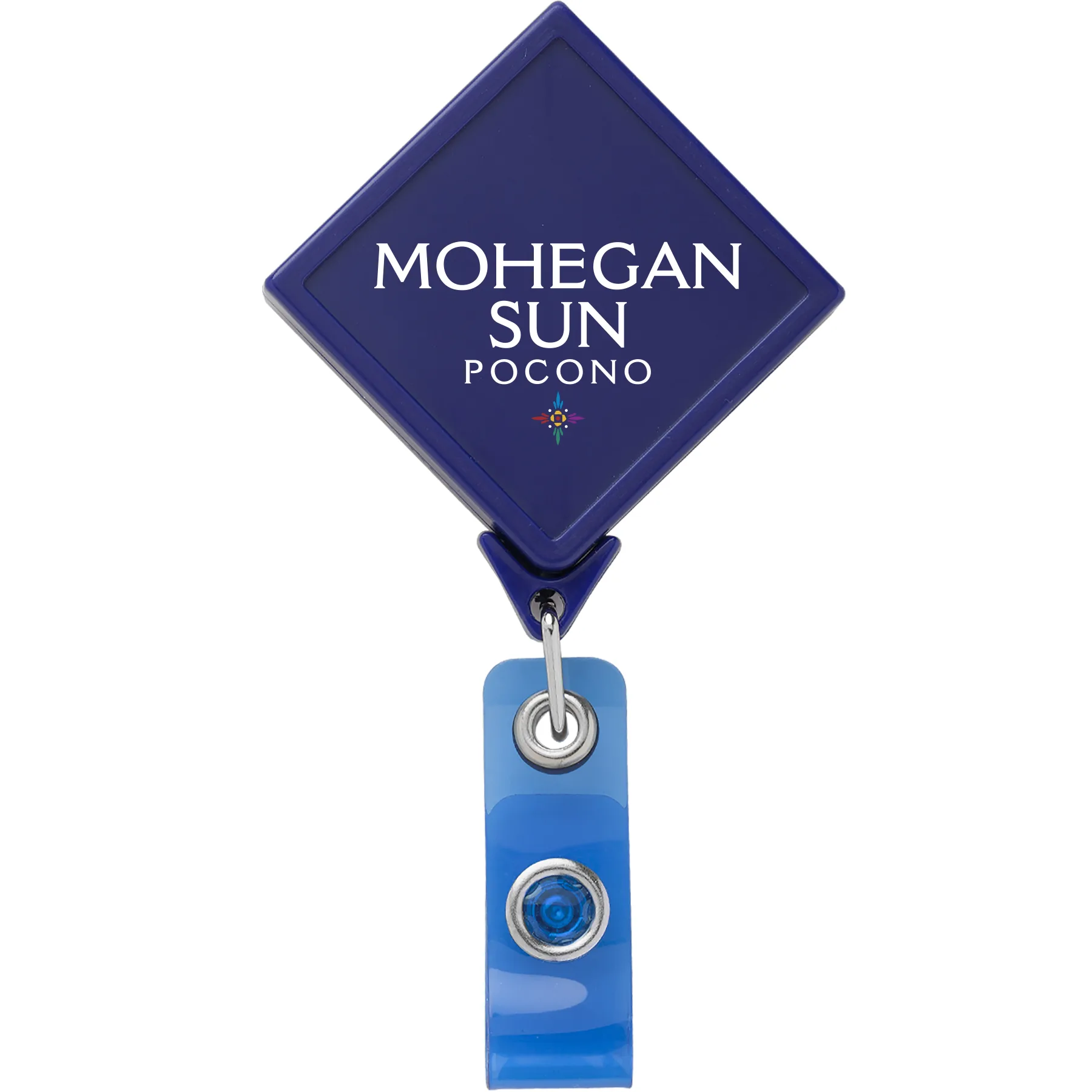 Jumbo Diamond Retractable Badge Reel view 3