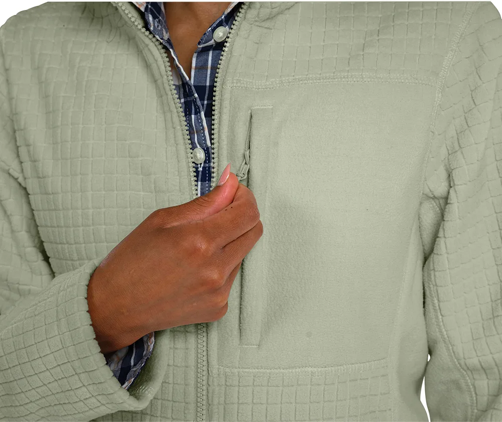 Women's Terrain Textured Fleece Jacket view 6