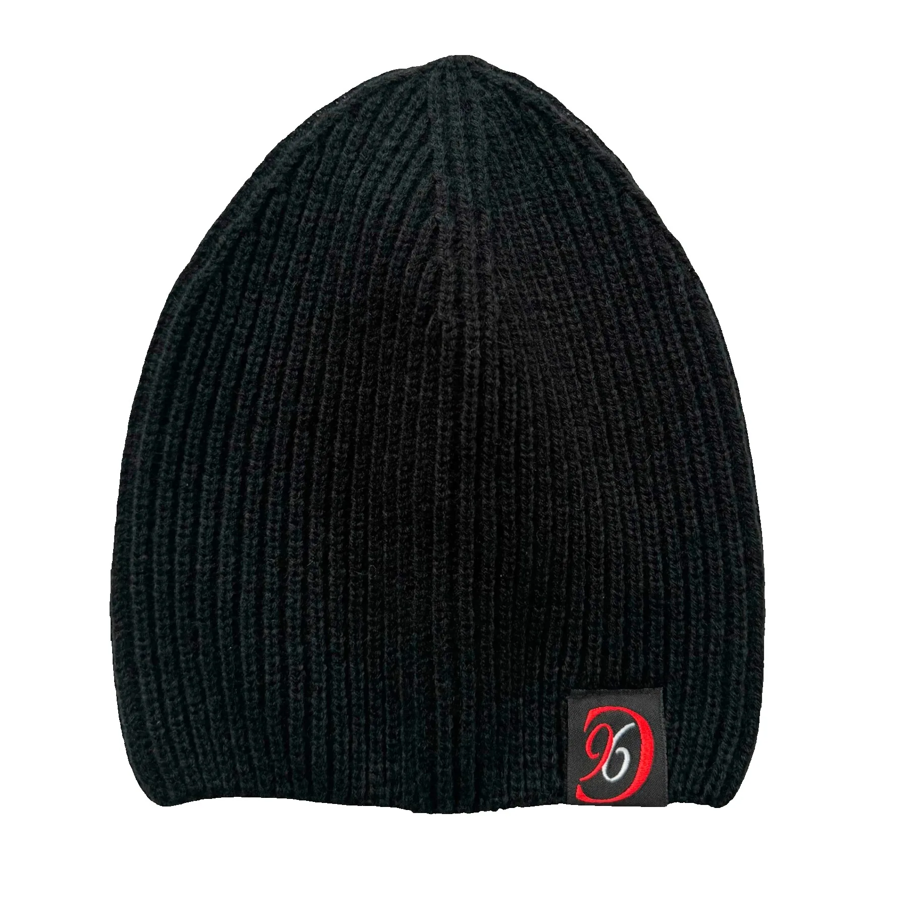 Cable Knitted Beanie Short Style (Single Layer) includes Woven Label view 2