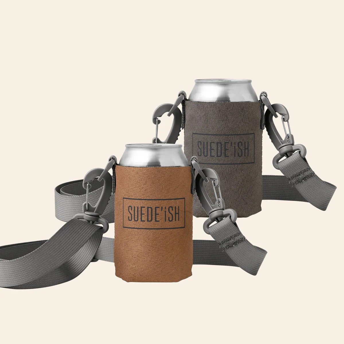 Hang Cool Suede-Ish Can Holder