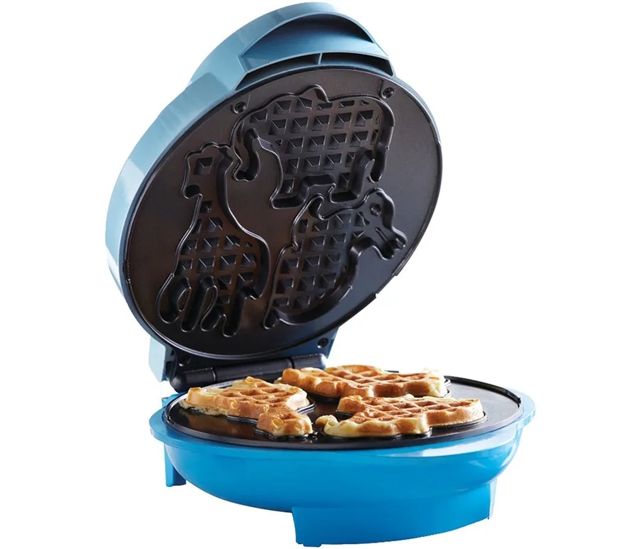 Blue Animal Shape Waffle Maker