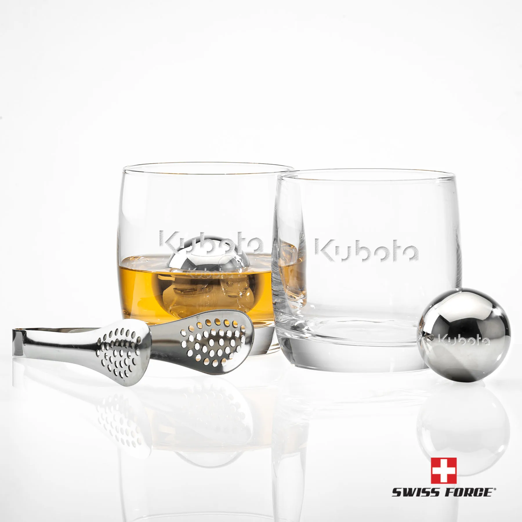 Whiskey Ball Set, Laser Engraving