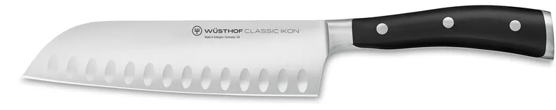 Wusthof 7" Classic Ikon Hollow Edge Santoku Knife