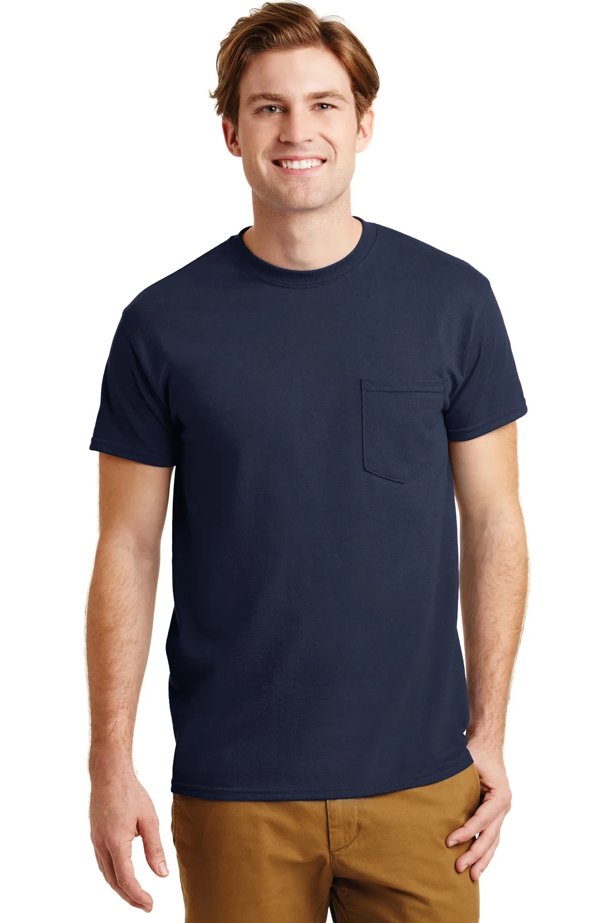 Gildan® - DryBlend® 50 Cotton/50 Poly Pocket T-Shirt. view 4
