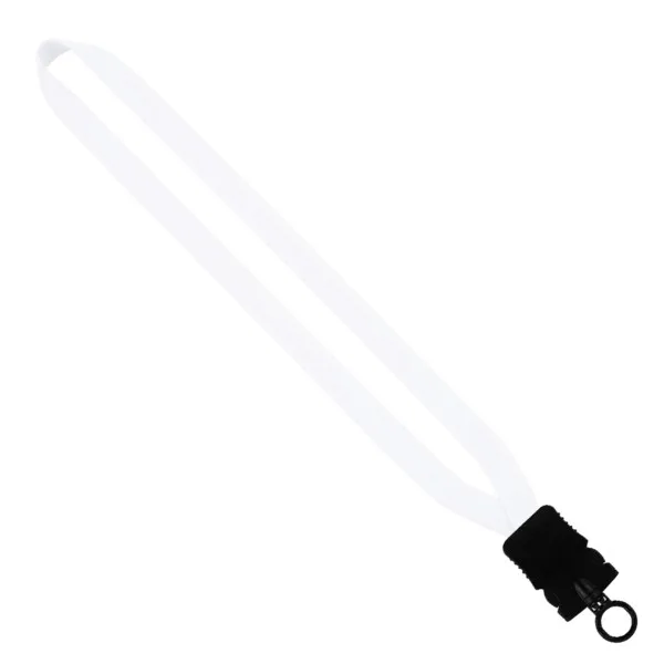 5/8" Tubular Lanyard with Plastic Snap-Buckle Release & O-Ring view 3