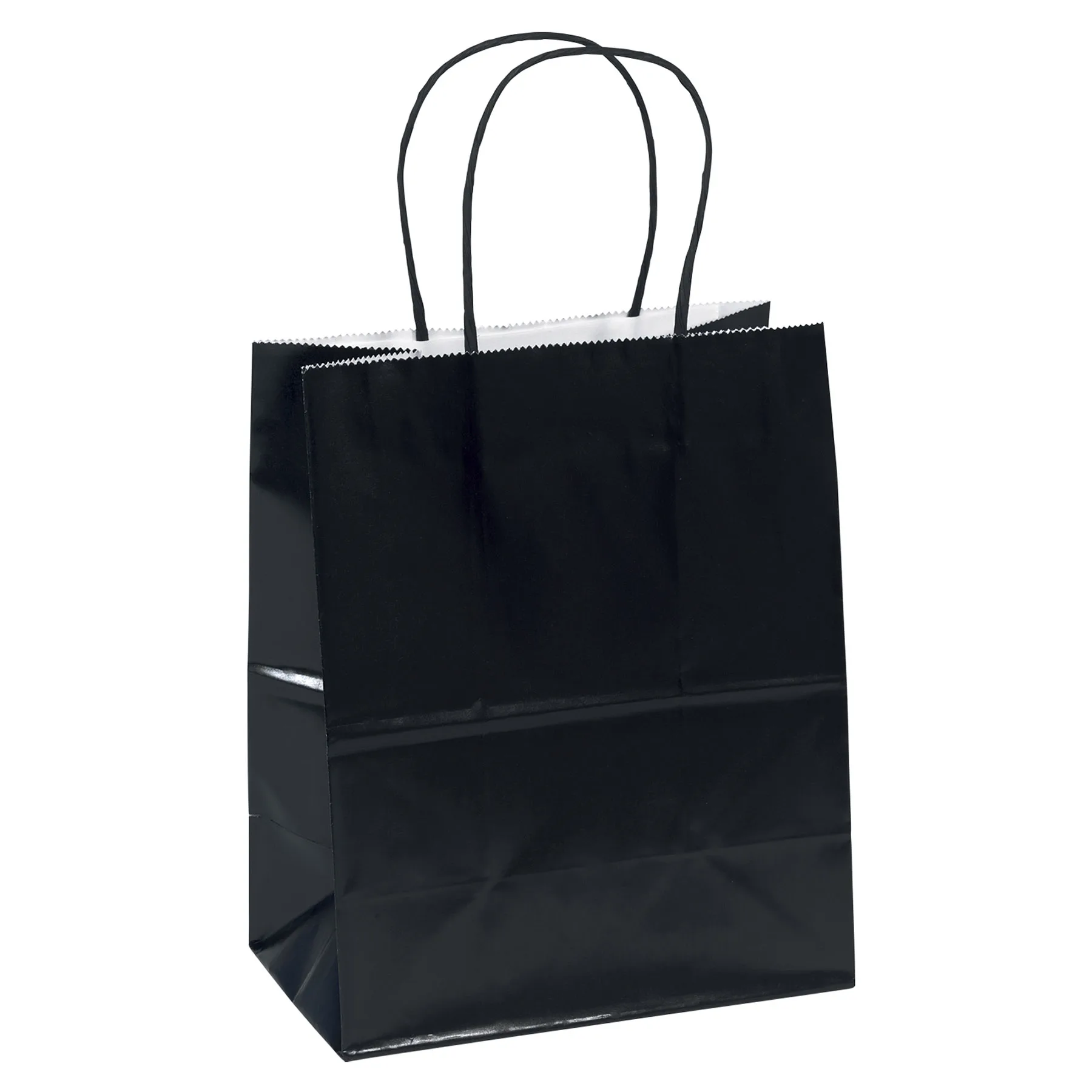 Amanda™ - Gloss Shopper - Foil Print (7 3/4" x 4 3/4" x 9 3/4") view 2