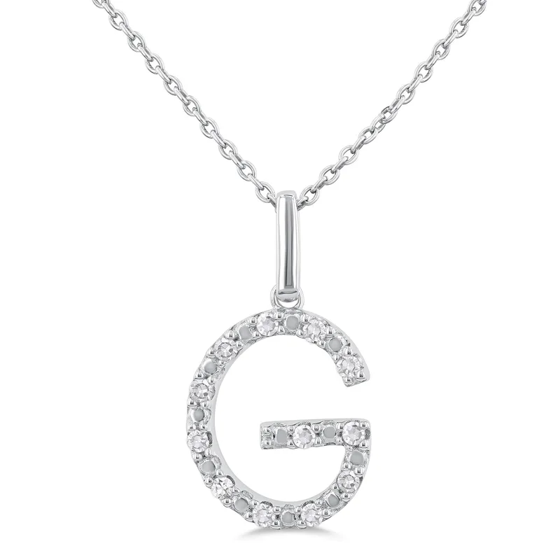 Jilco Inc Initial Necklace-G