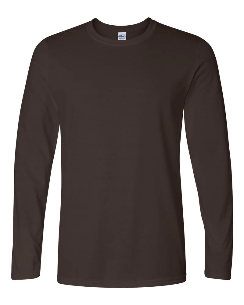 Gildan® Unisex Softstyle® Long Sleeve T-Shirt view 6