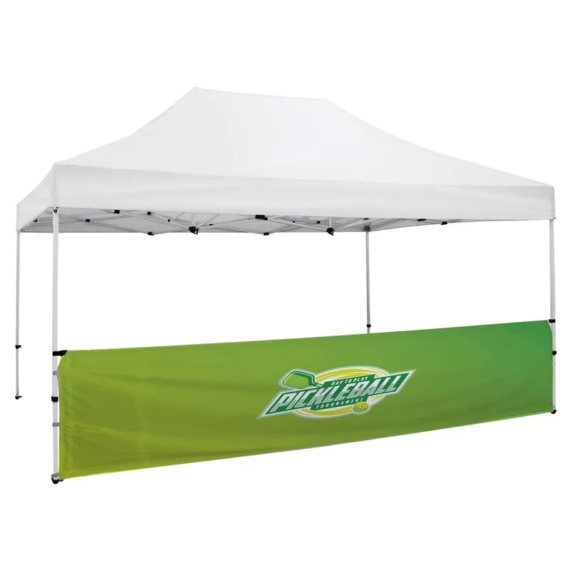 15' Premium Tent Half Wall Kit (Dye Sub, Single-Sided)