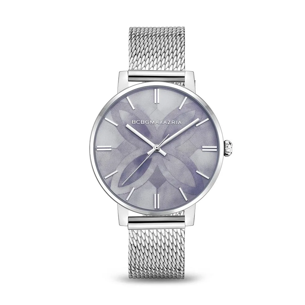 BCBGMAXAZRIA Ladies Three Hand Quartz Analog Watch