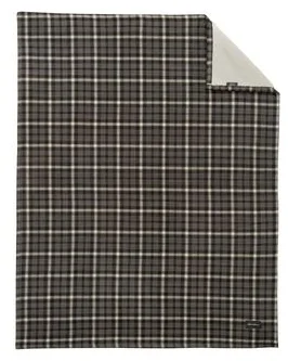 Grey Steel/Bone White Plaid