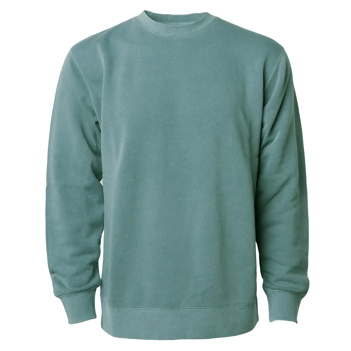 Independent Trading Company Unisex Midweight Pigment Dyed Crew Neck view 3
