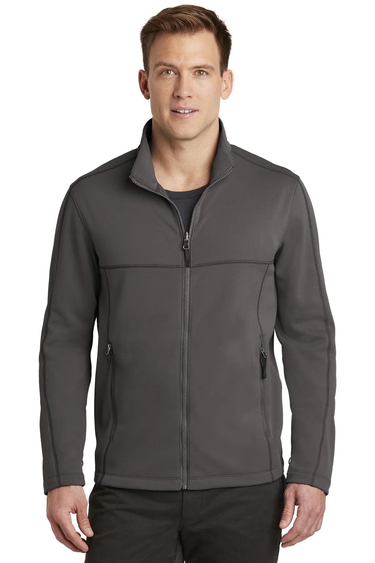 Port Authority ® Collective Smooth Fleece Jacket. view 3