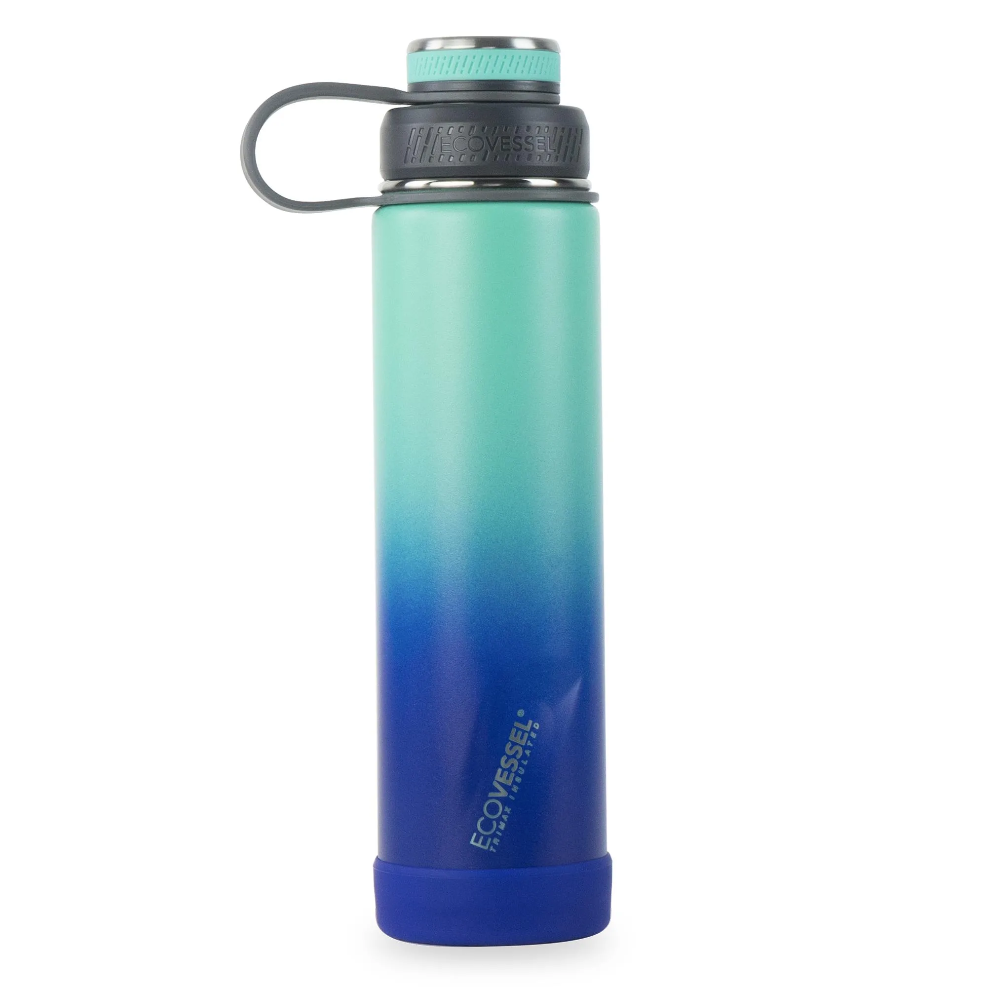 EcoVessel Boulder 24 Oz Trimax® Insulated Ss Water Bottle - Galactic Ocean