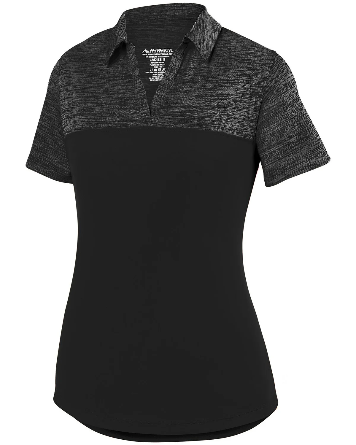 Augusta Ladies' Shadow Tonal Heather Polo