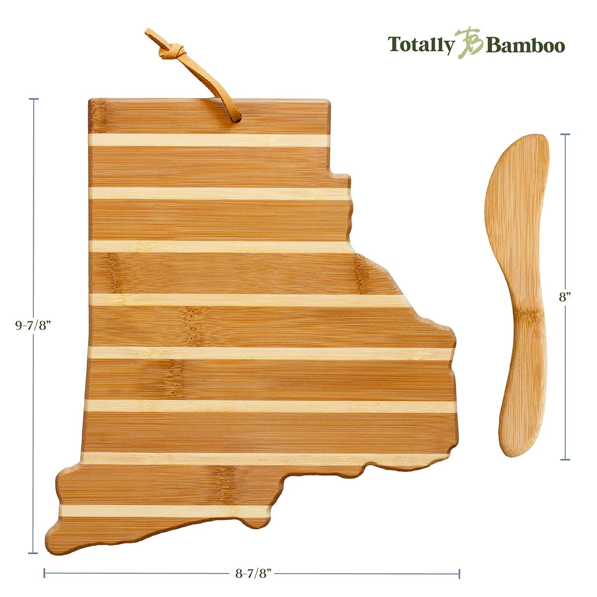 Rhode Island Charcuterie Board with Spreader Knife Gift Set view 6
