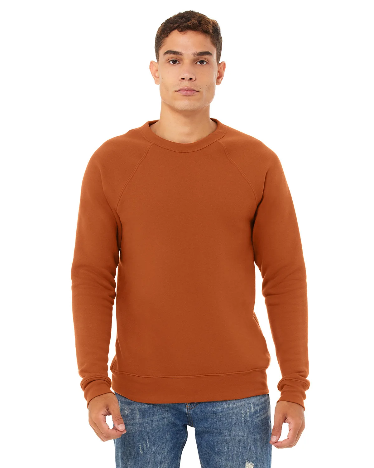 BELLA+CANVAS Unisex Sponge Fleece Crewneck Sweatshirt view 4