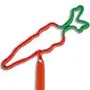 Carrot Multi-Color Inkbend Standard, Bent Pen