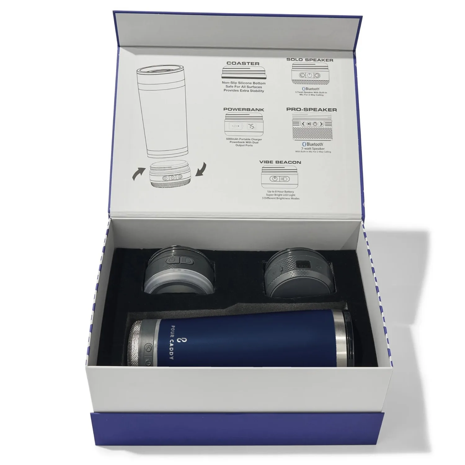 Pour Caddy® Go Caddy 18 Oz. Tumbler Gift Set view 3