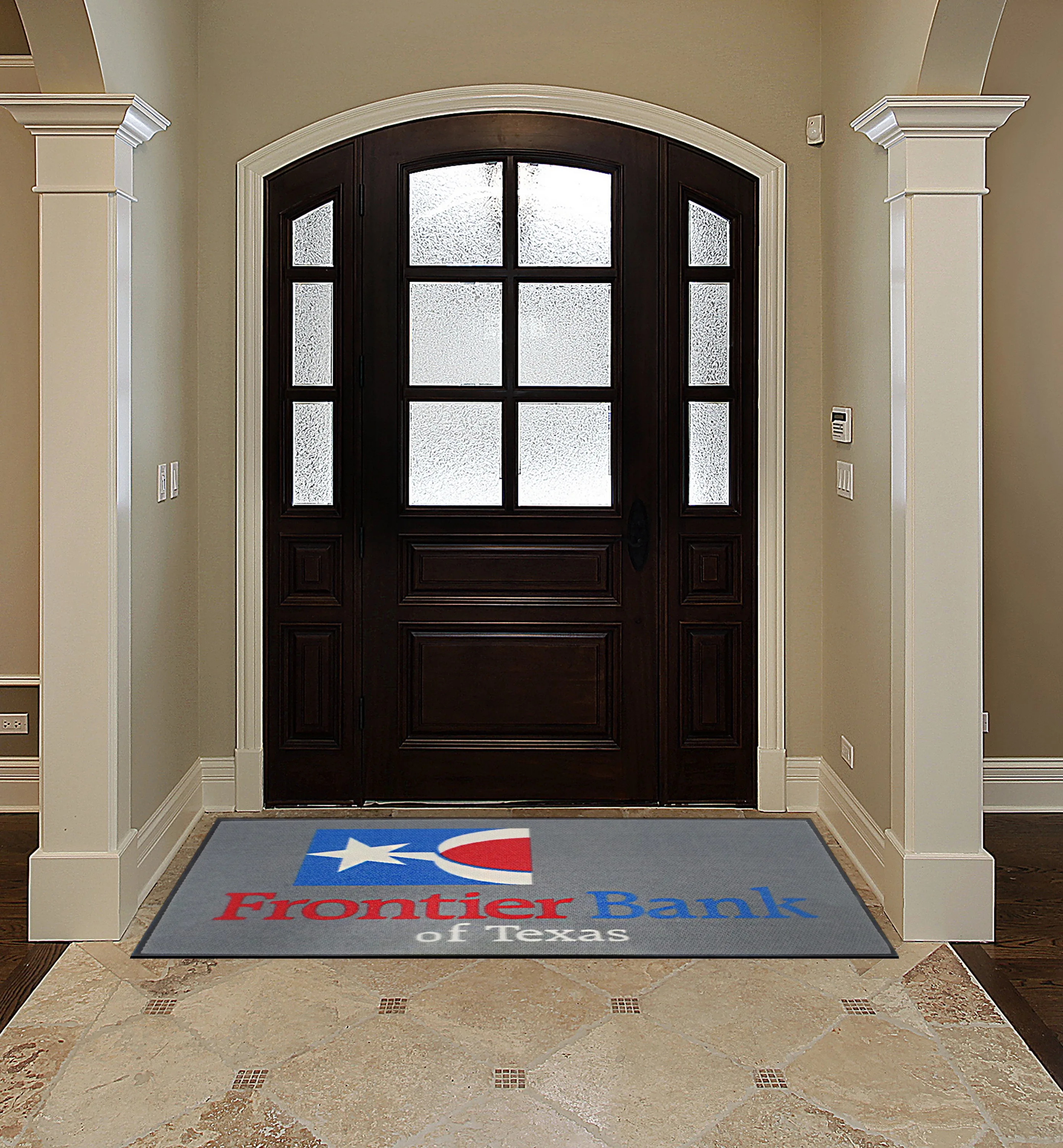 Berber Impressions HD Indoor/Outdoor Logo Floor Mat 2'x3' view 2