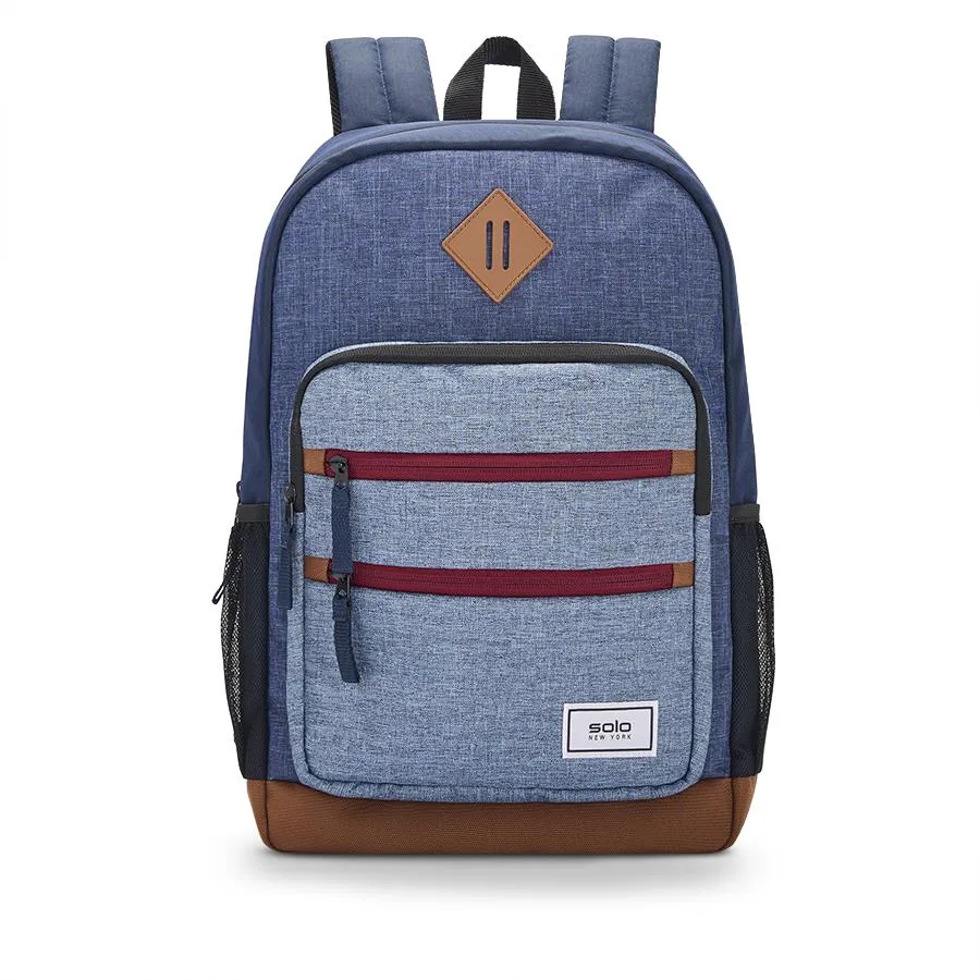 Solo New York Re:Fresh Backpack - Demin Blue/Sky Blue