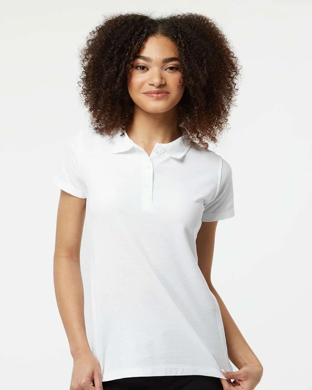 Tultex® Women's 50/50 Sport Polo Shirt view 7