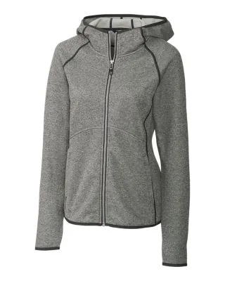 Cutter & Buck Mainsail Full Zip Hooded Womens Jacket view 5