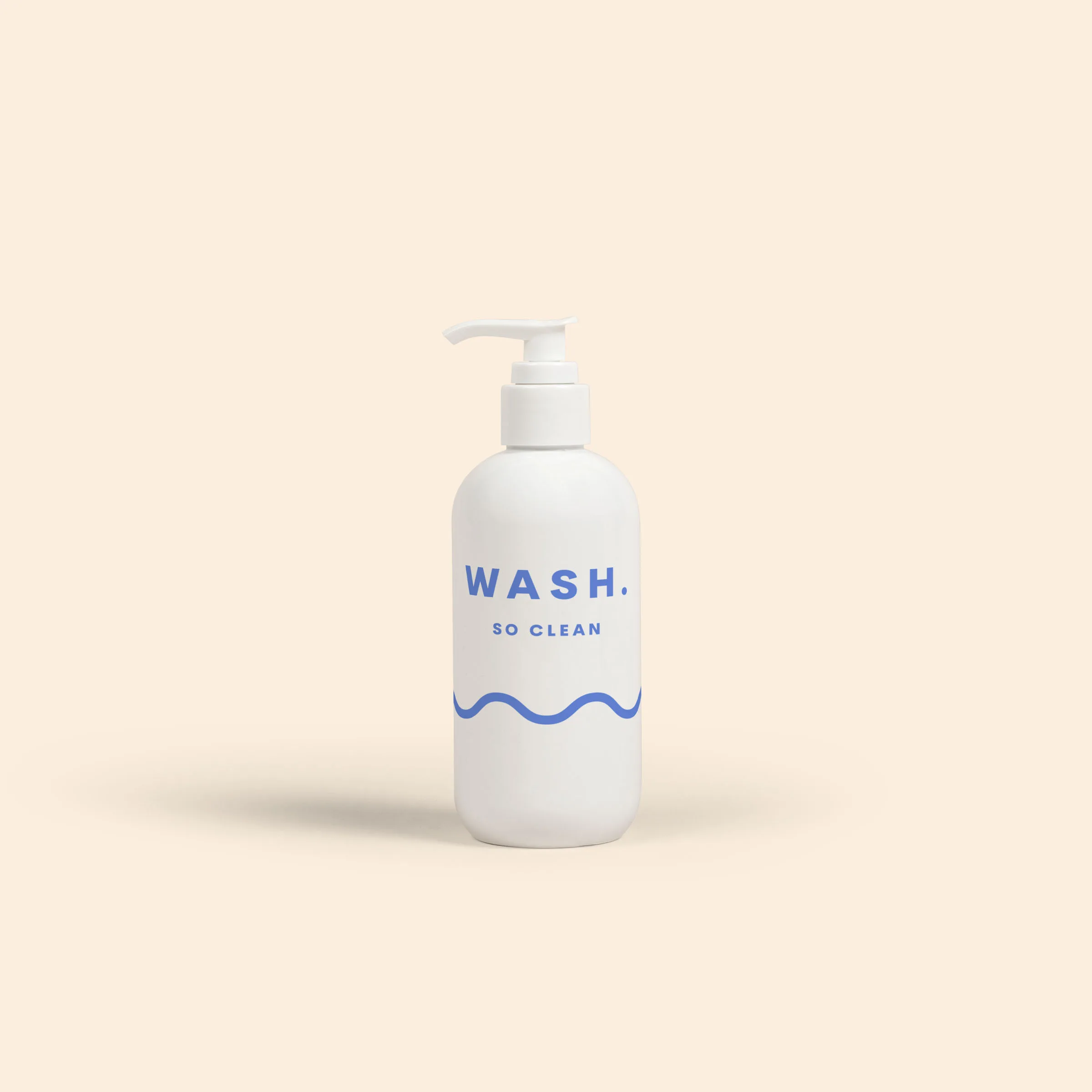 8 Oz Wash With Pump Cap - Direct Print view 5