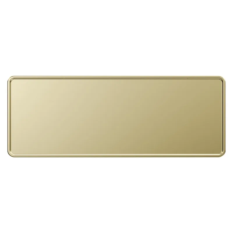 Texture Tone® Shaped Metal Name Badges view 2
