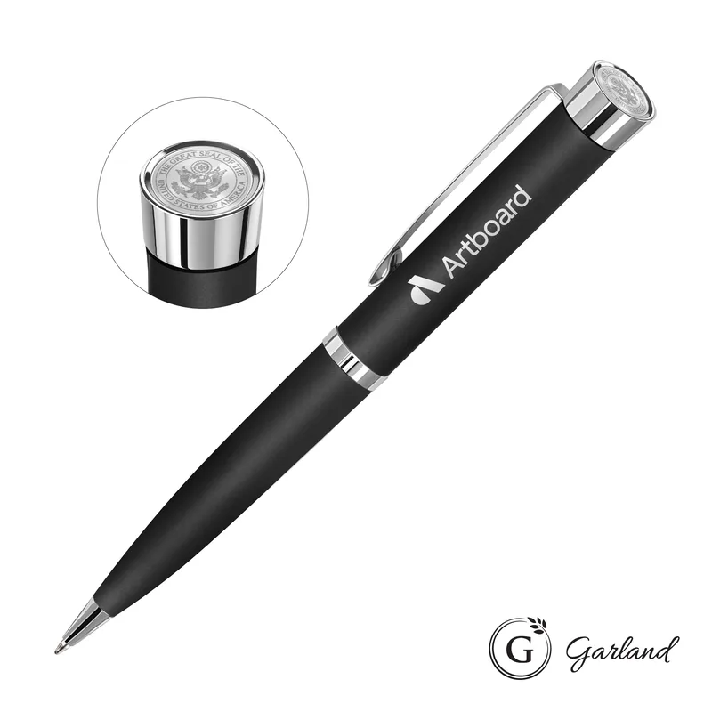 Custom Emblem, Ballpoint, Chrome, Matte Black / Chrome