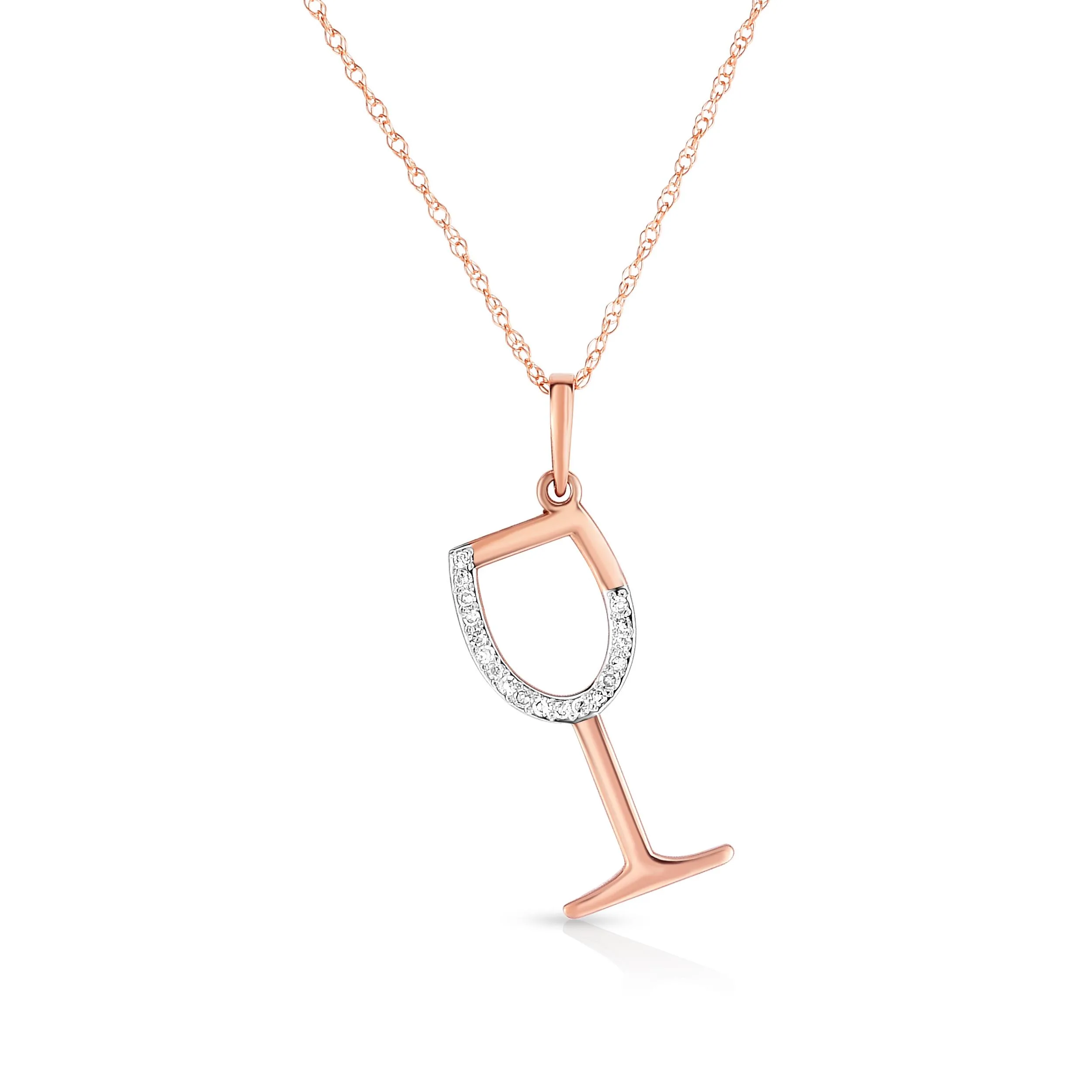 Jilco Inc Wine Glass Necklace
