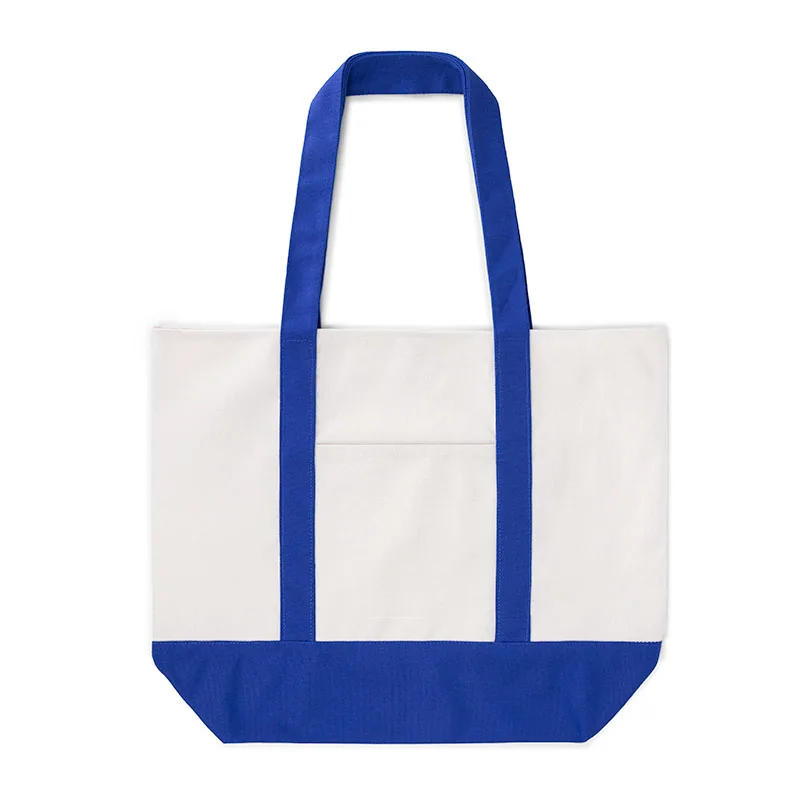 Large TJ Canvas Tote Bag view 2