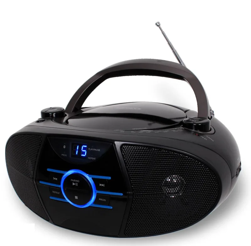 Jensen Audio Portable Stereo Cd Player w/Stereo Radio And Bluetooth