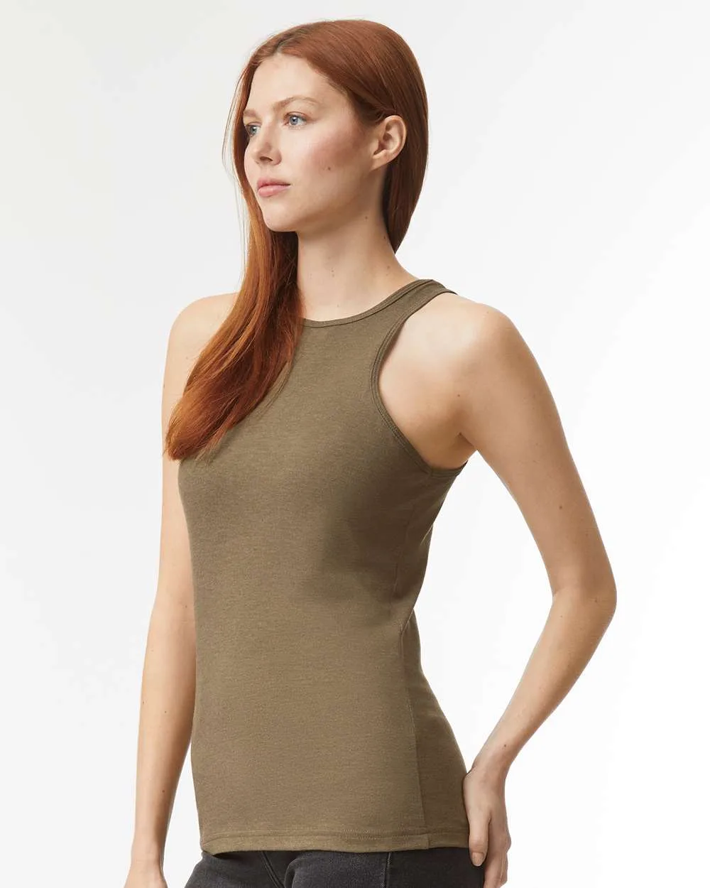 American Apparel® Women's CVC Tank Top view 6
