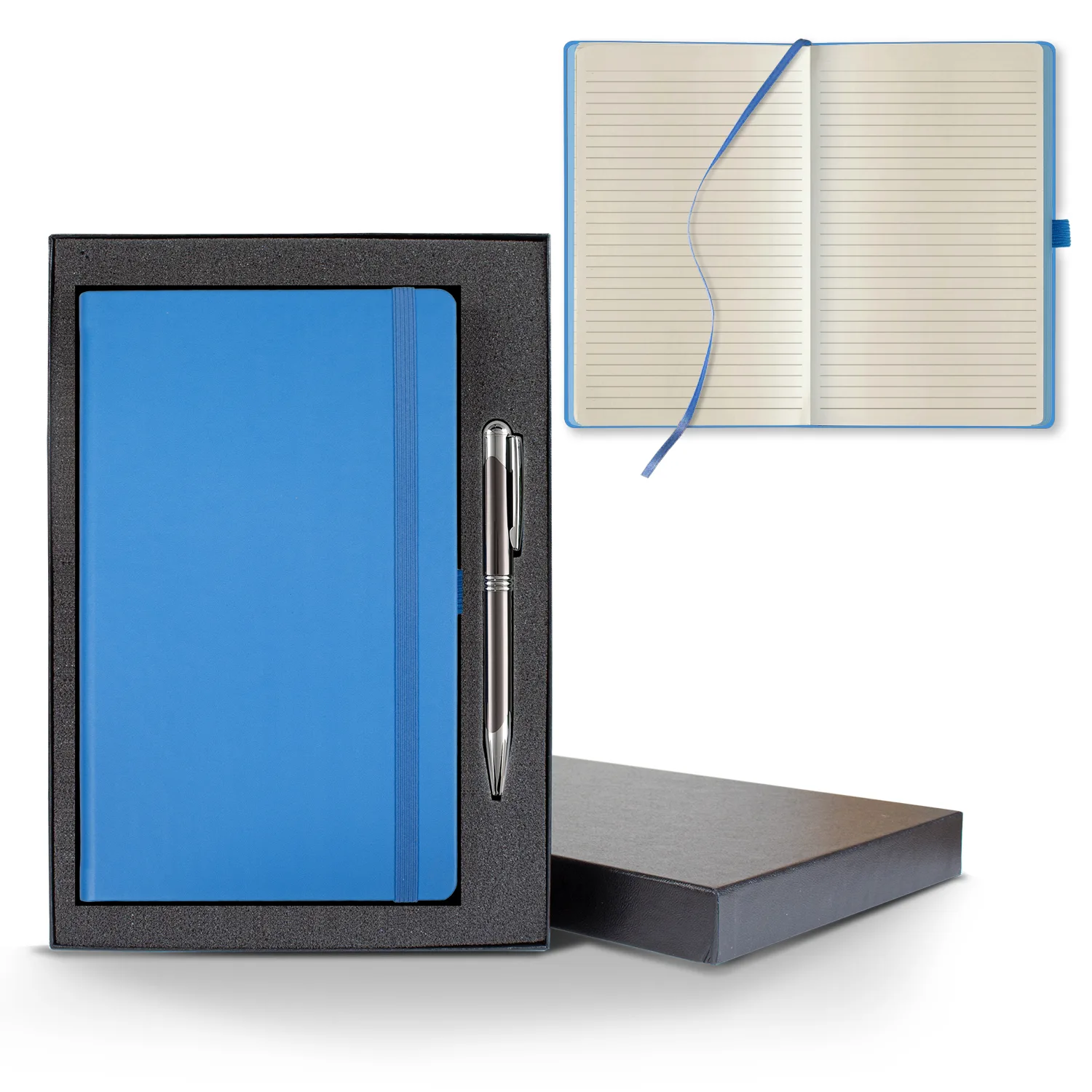 Castelli All Color Medio Lined Ivory Page Journal Gift Set view 2