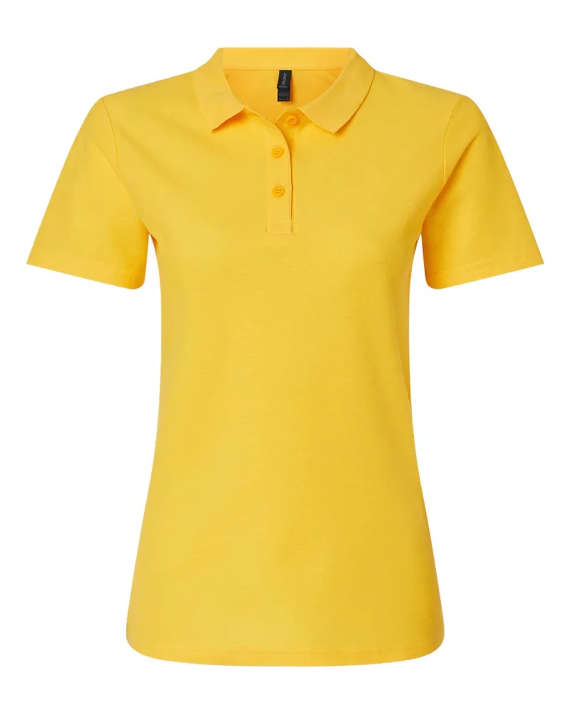 Gildan® Women's Softstyle® Pique Polo view 5