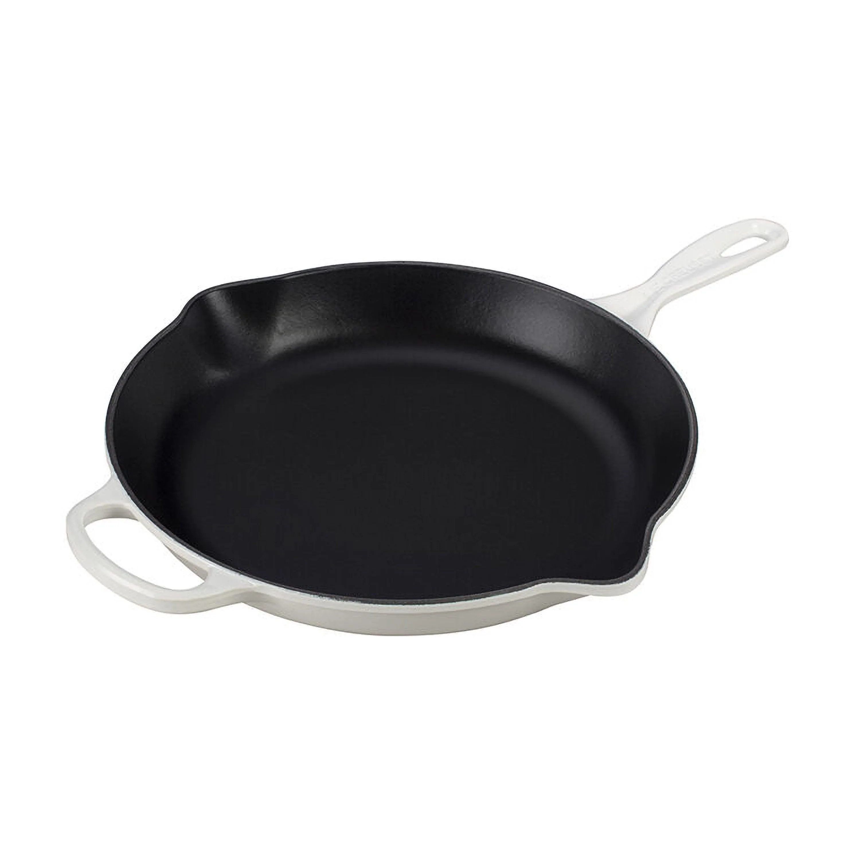 Le Creuset 11.75" Signature Cast Iron Skillet White
