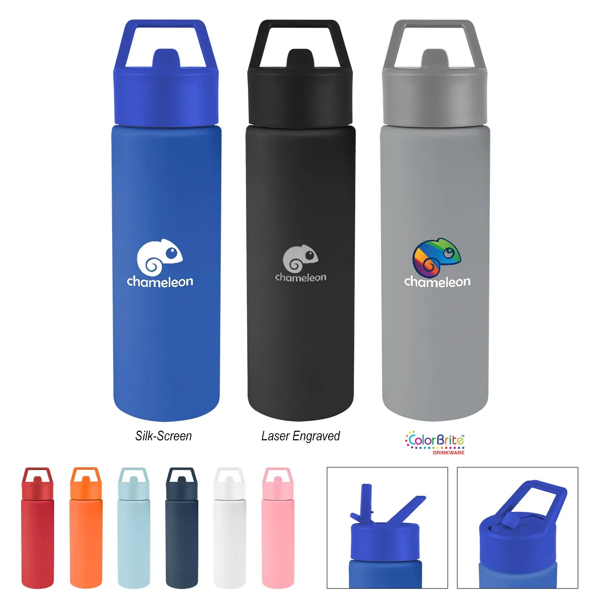 24 Oz. Torrey Recycled Stainless Steel Bottle view 2
