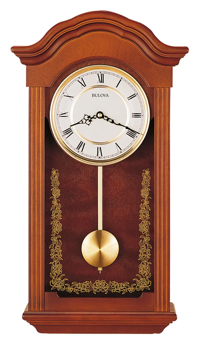 Bulova Clocks Baronet Wall Chime Clock